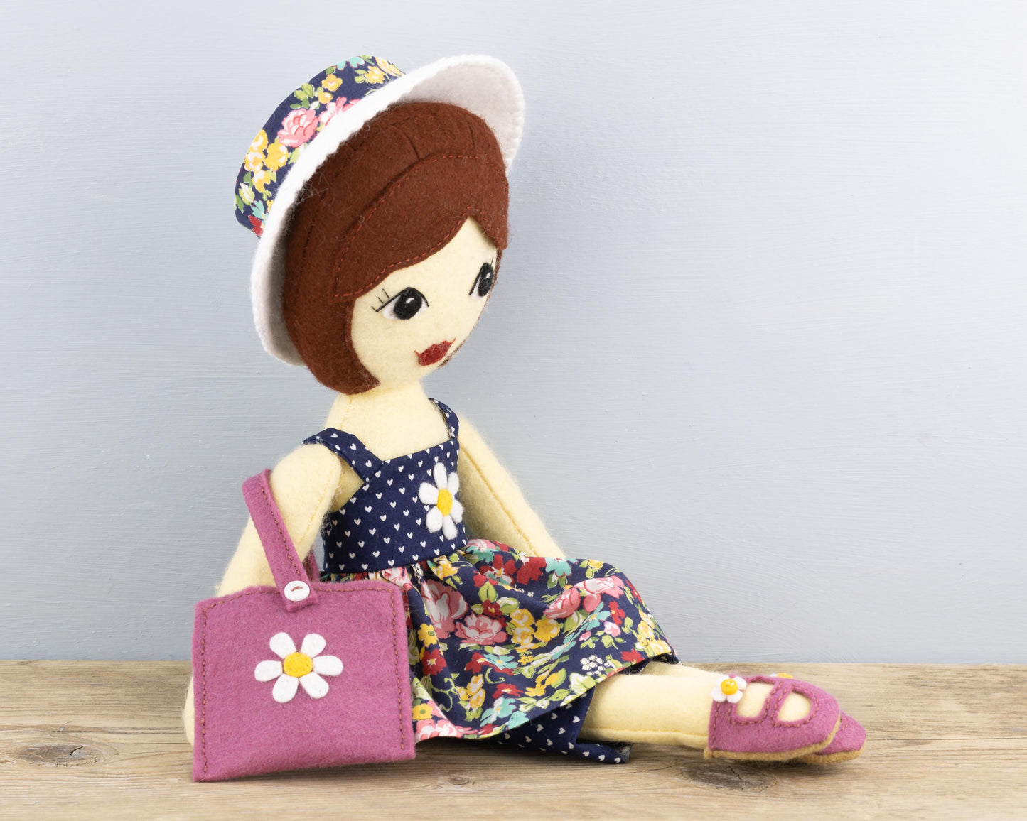 Tilly Doll with Summer & Autumn Outfits Pattern Bundle