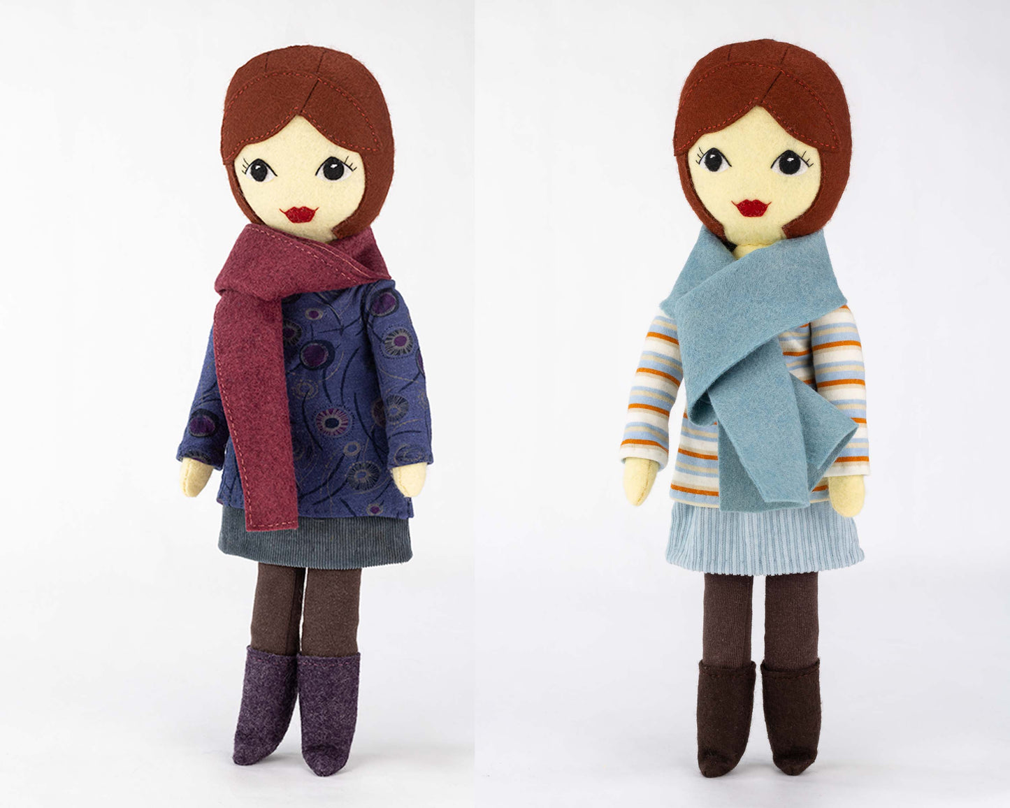 Tilly Doll with Summer & Autumn Outfits Pattern Bundle