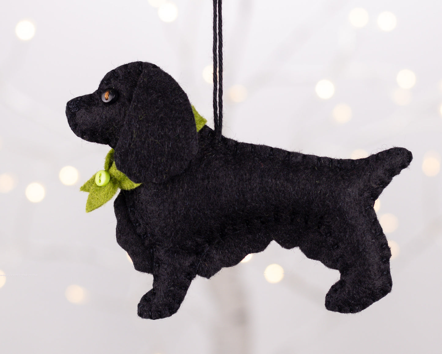 English Cocker Spaniel Felt Sewing Pattern