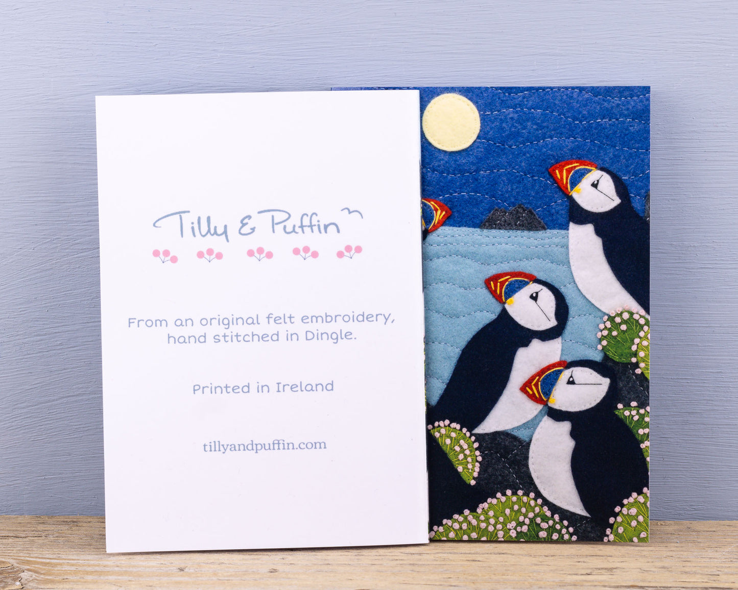 Moonlit Puffins Greeting Card Pack