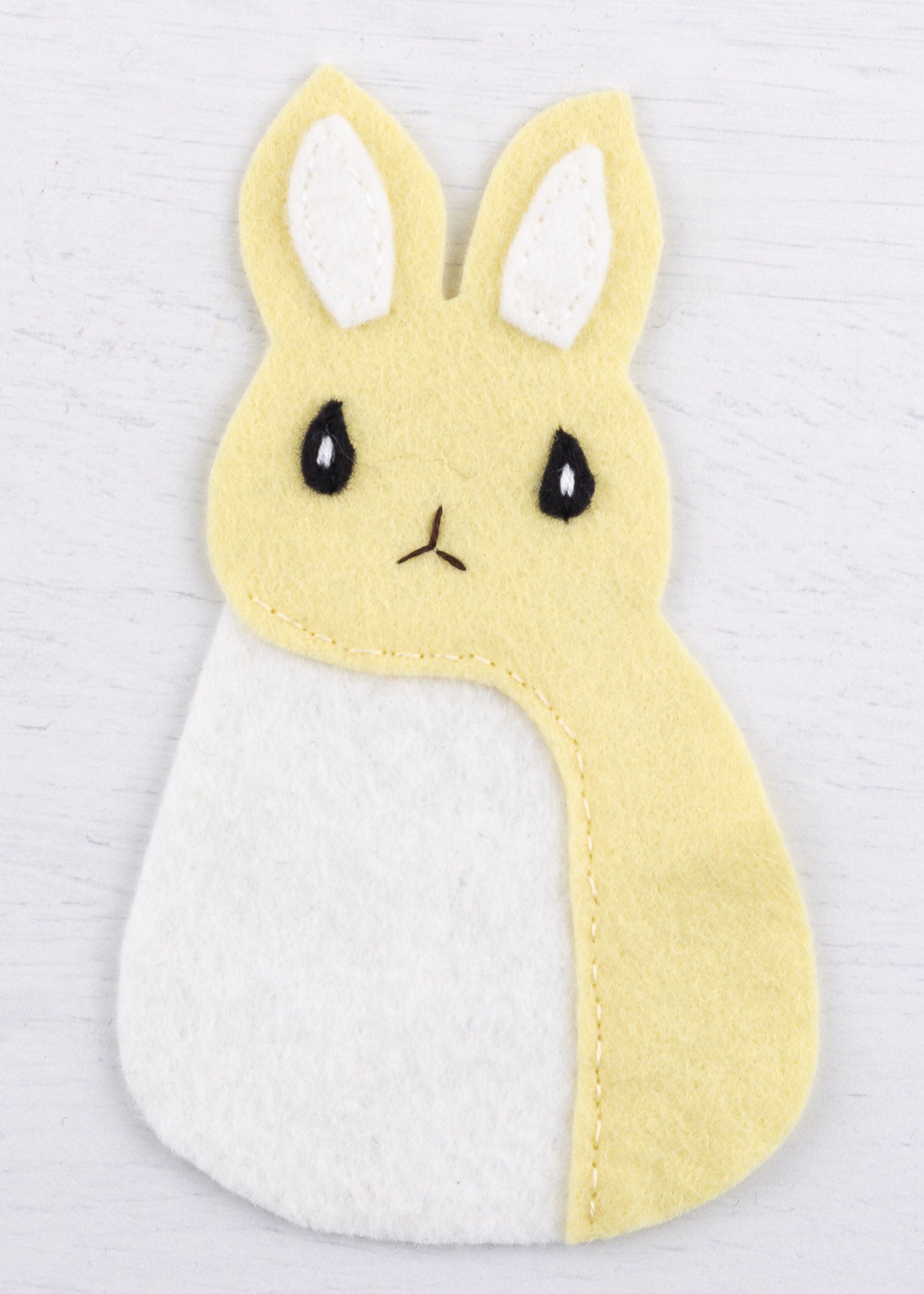 Easter Bunny Felt Ornament Sewing Pattern