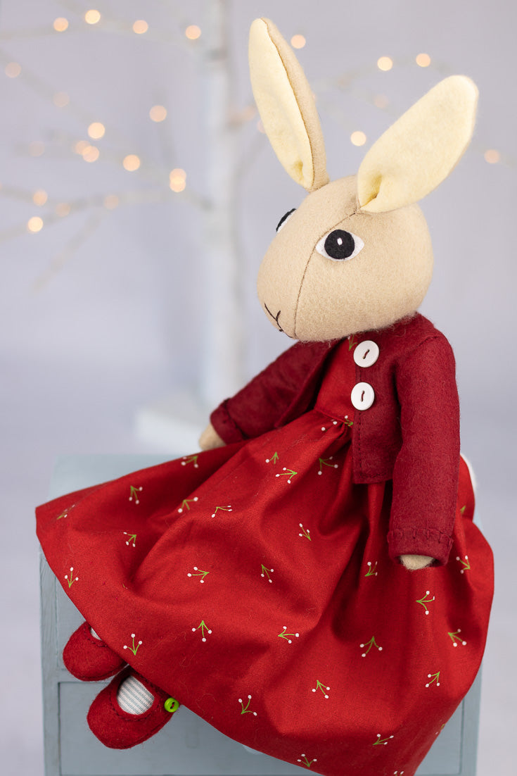 Toby Dog & Tabitha Rabbit Doll Pattern Bundle