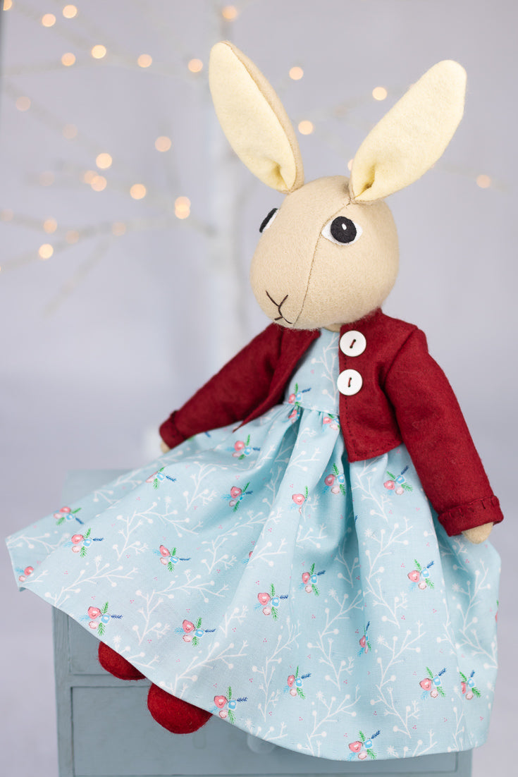 Toby Dog & Tabitha Rabbit Doll Pattern Bundle