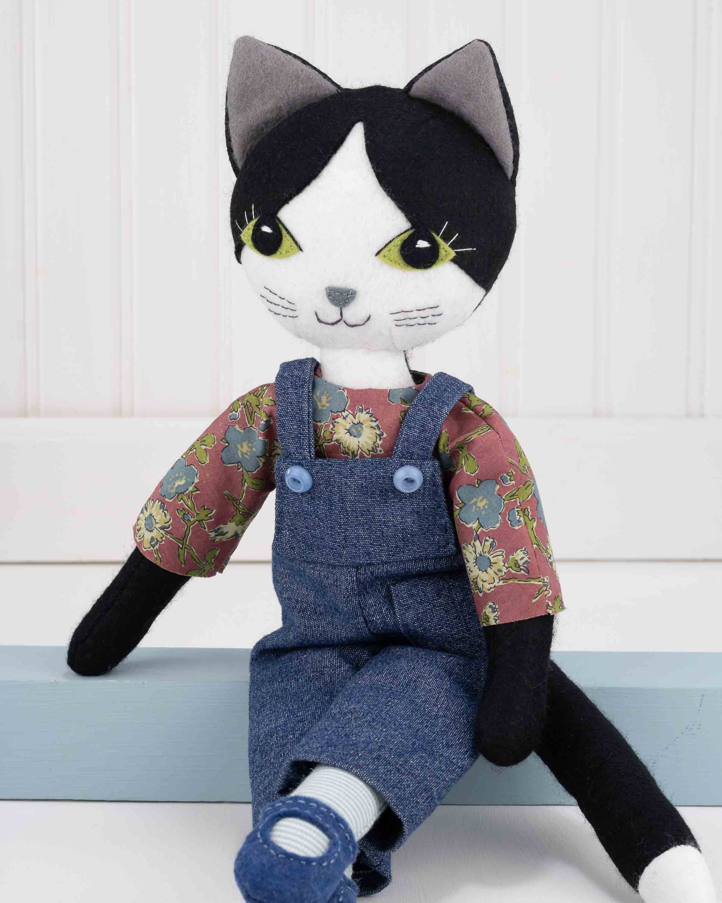 4 Felt Dolls Pattern Bundle