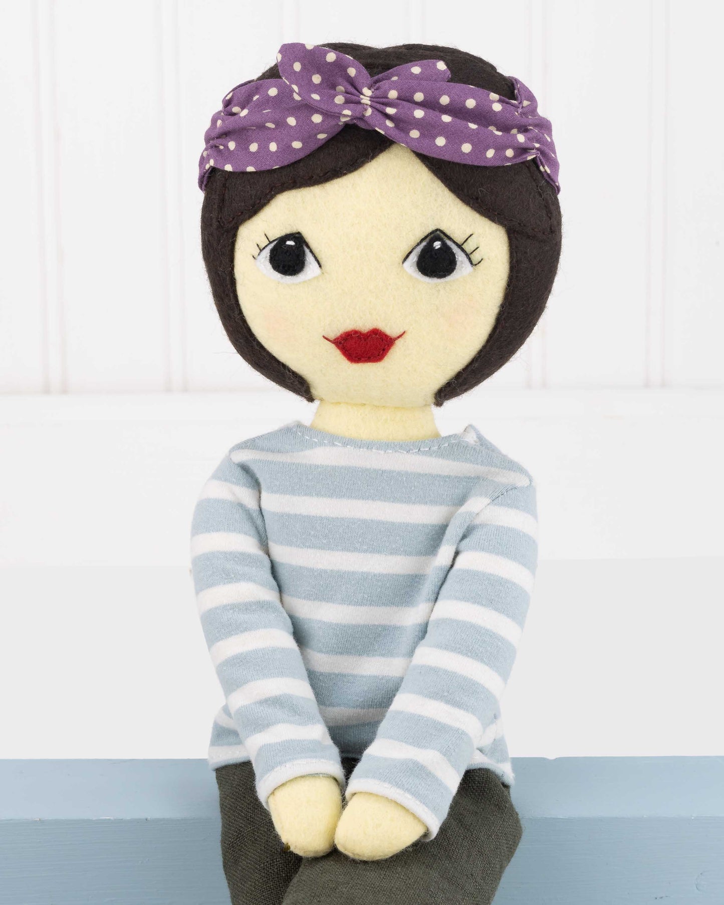 4 Felt Dolls Pattern Bundle