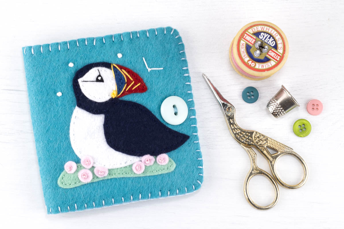 Puffin Needle Book Sewing Pattern
