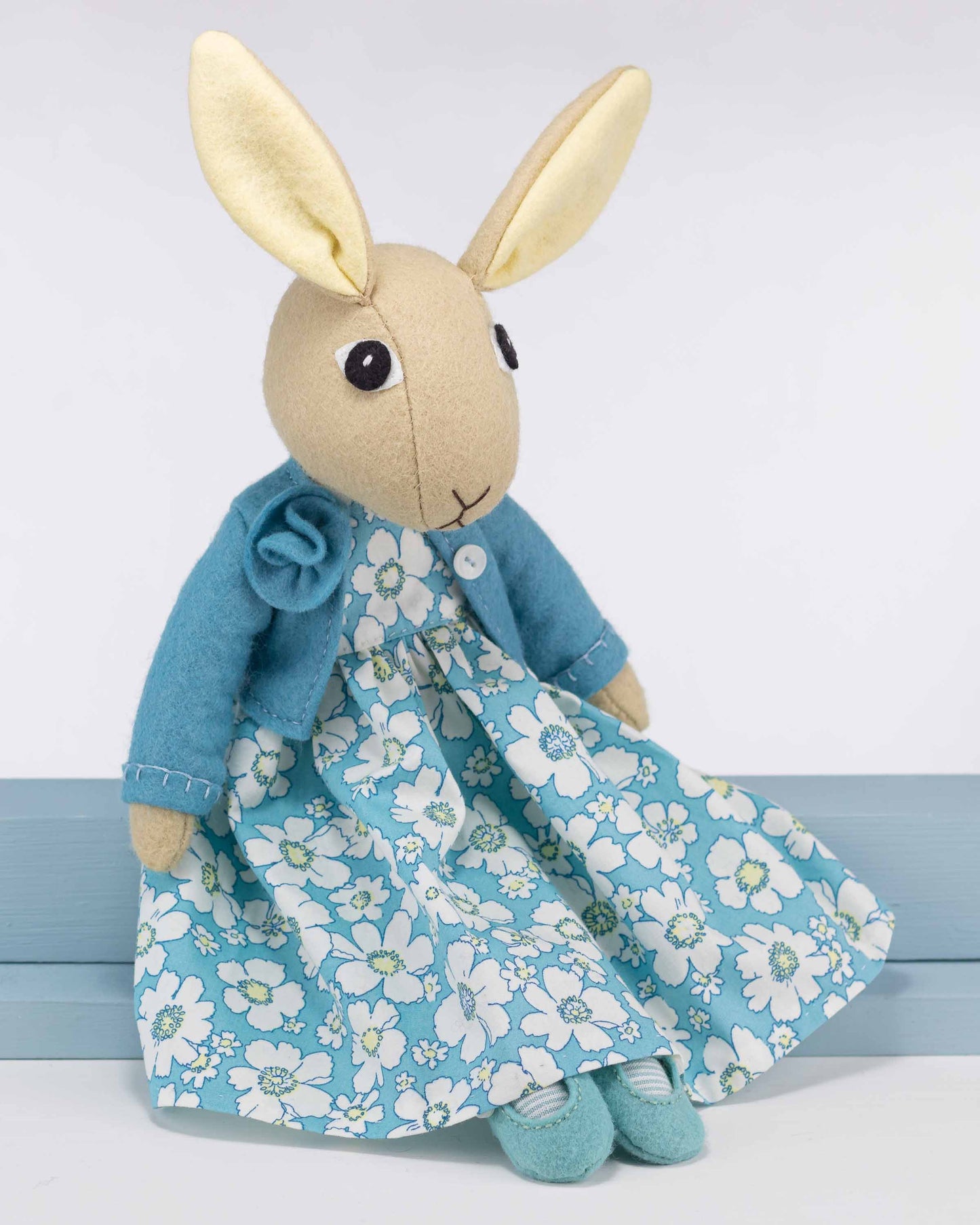 4 Felt Dolls Pattern Bundle