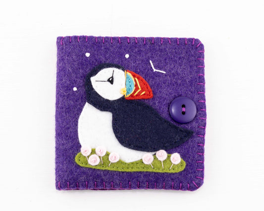 Puffin Felt Needle Book