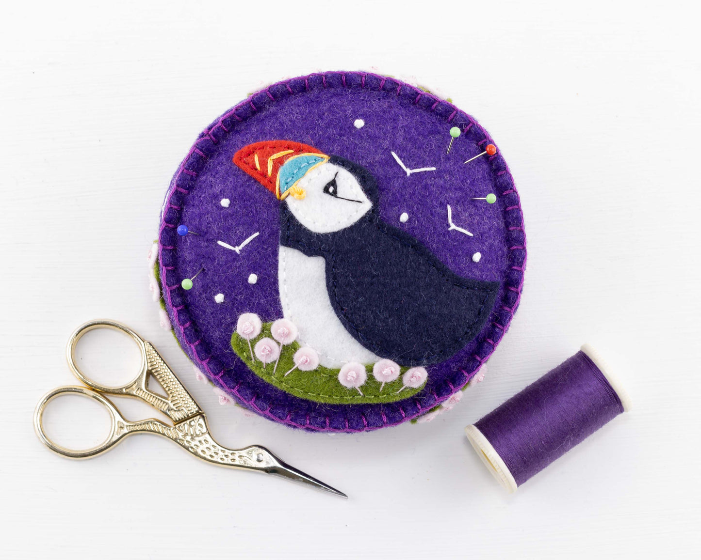 Puffin Felt Pin Cushion