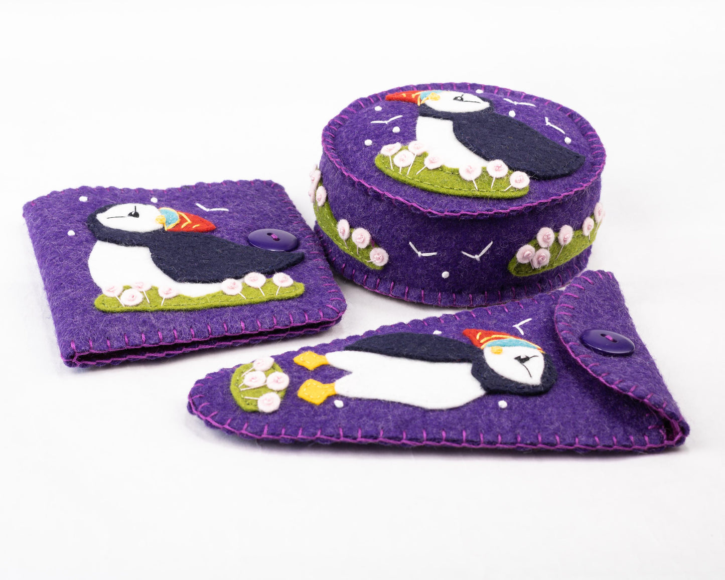 Puffin Felt Pin Cushion