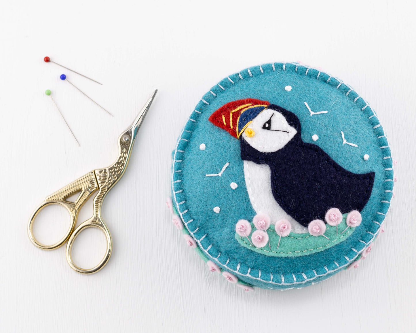 Puffin Felt Pin Cushion