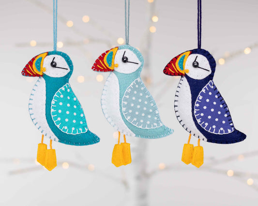 Puffin Felt Ornament