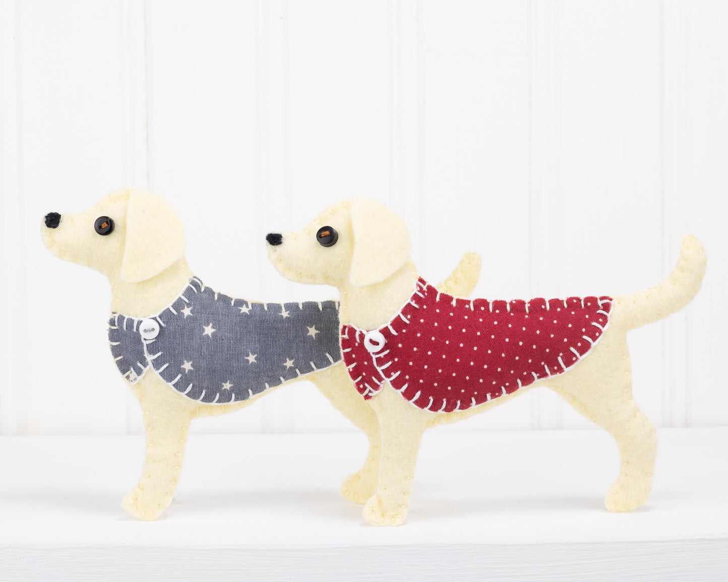 Daisy the Labrador Felt Dog Ornament