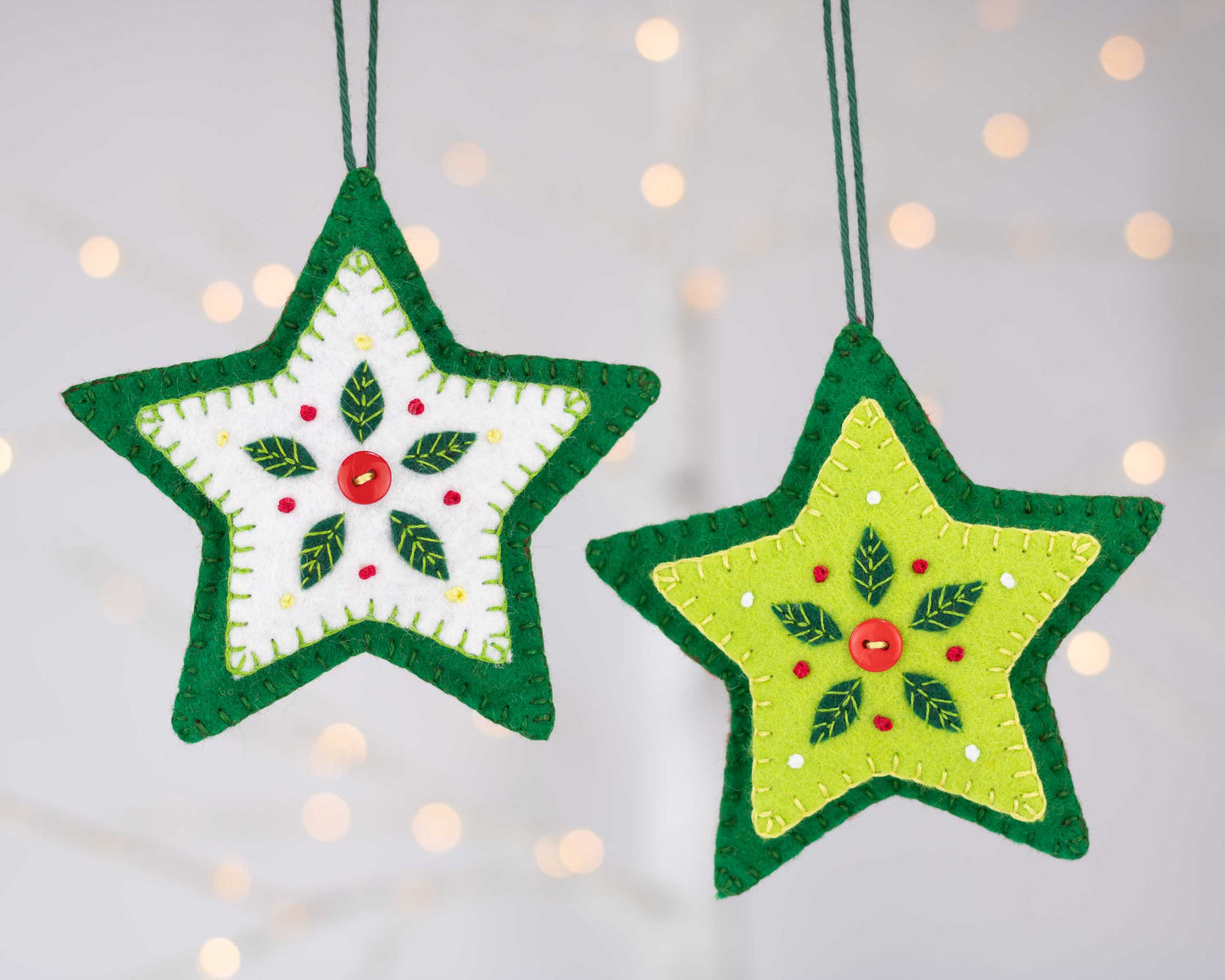 Felt Star Christmas Ornament
