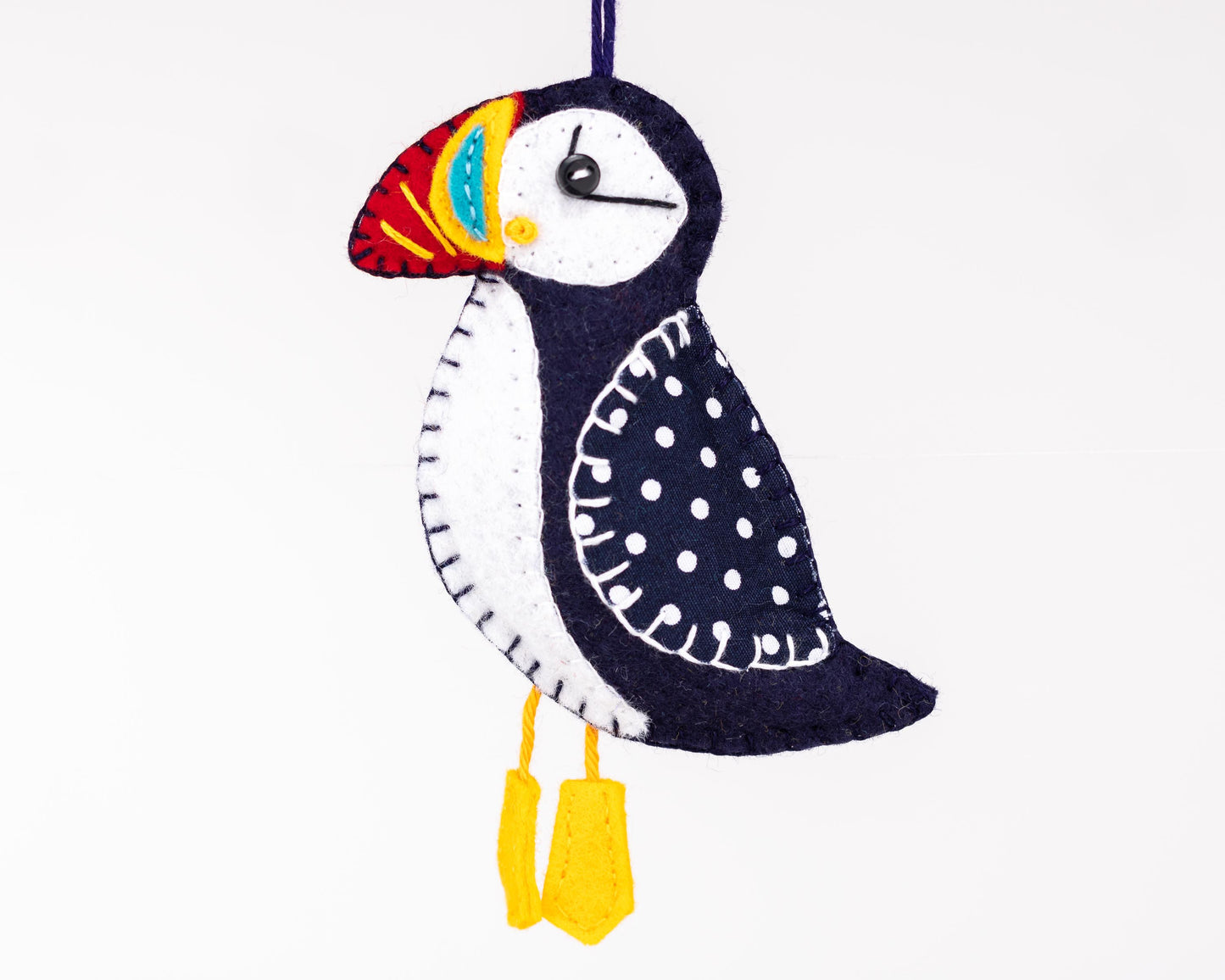 Puffin Felt Ornament