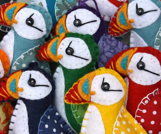 Puffin Felt Ornament