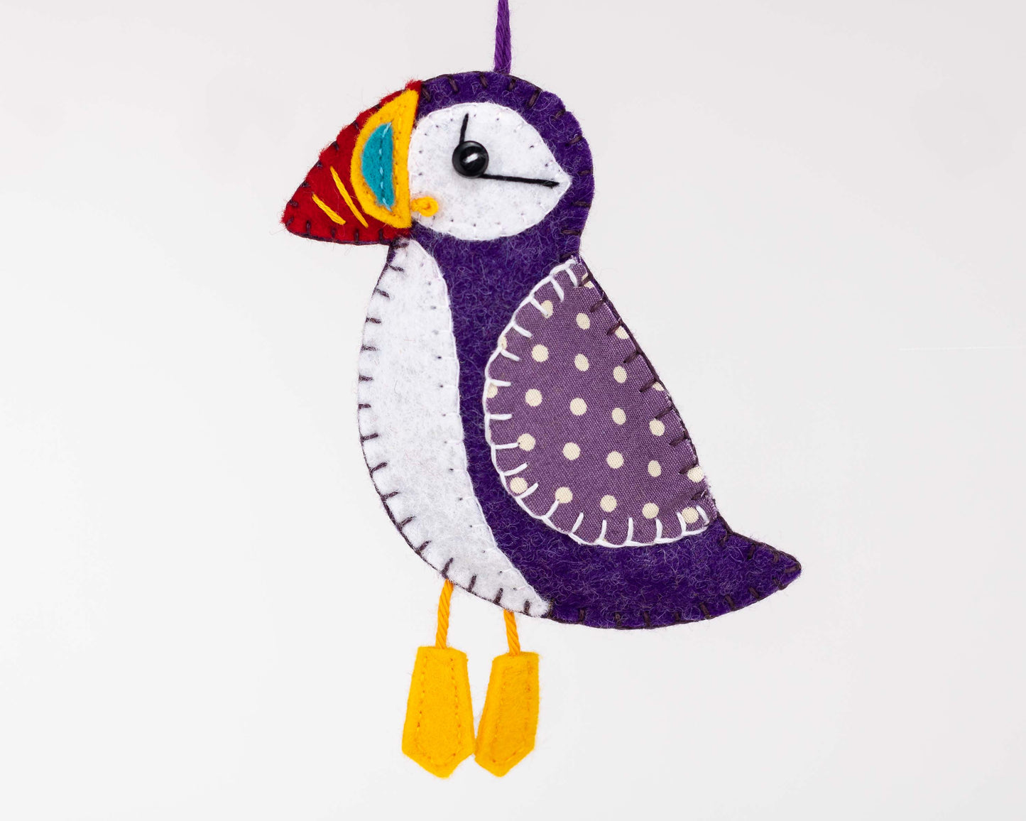 Puffin Felt Ornament