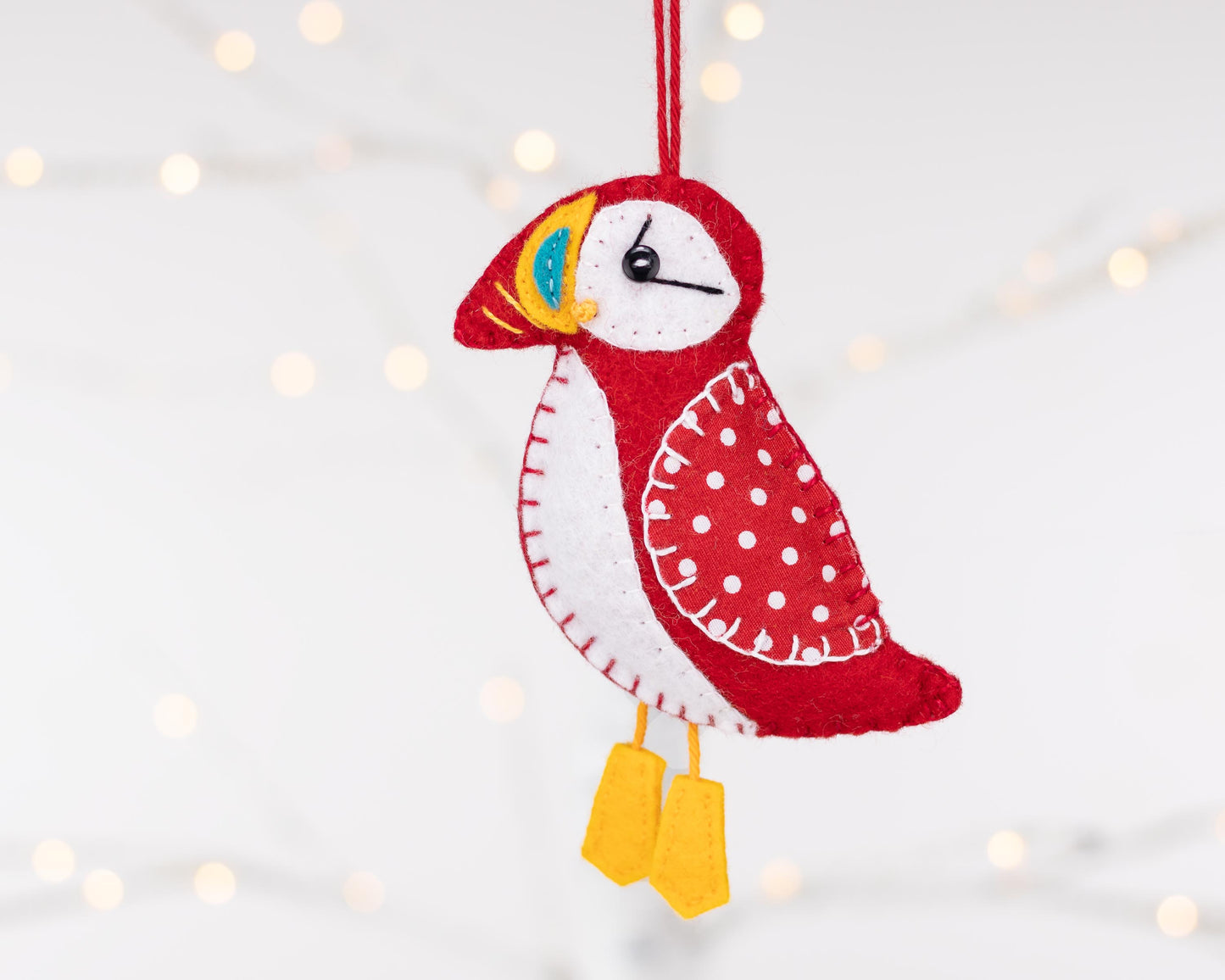 Puffin Felt Ornament