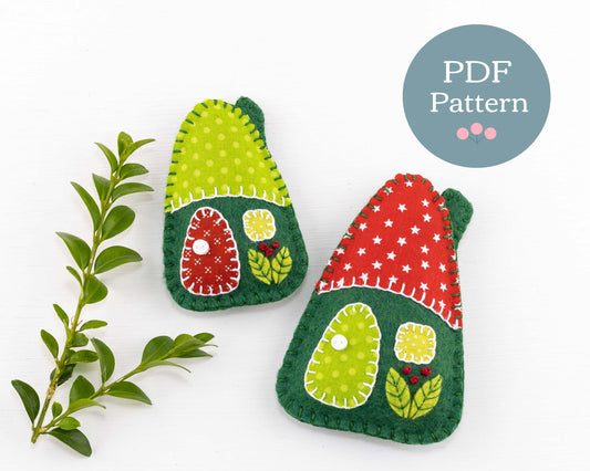 Little Houses PDF Sewing Pattern