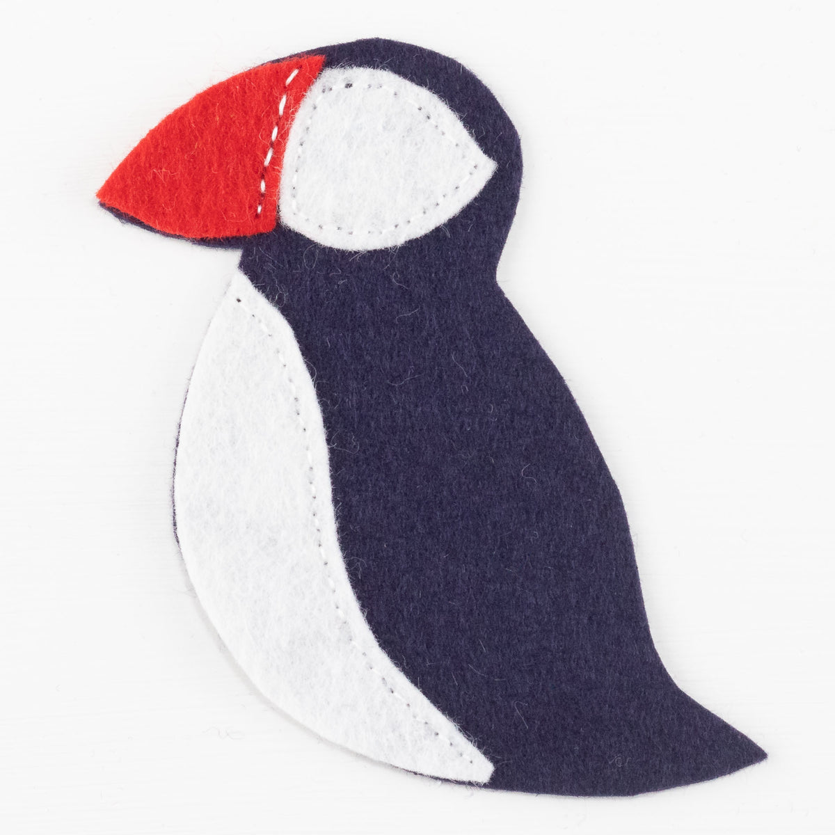 Puffin Felt Ornament Sewing Pattern