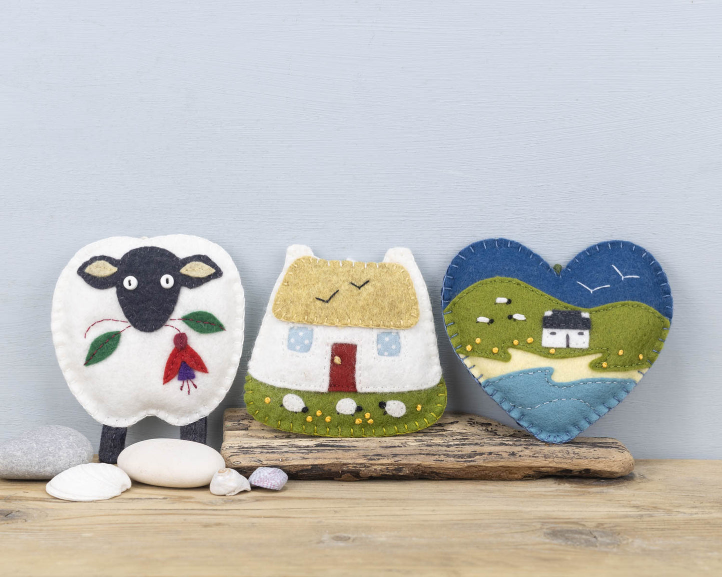 Irish Felt Ornament Gift Set