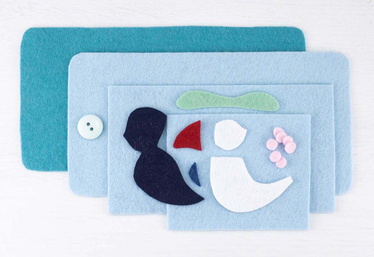 Puffin Needle Book Sewing Pattern