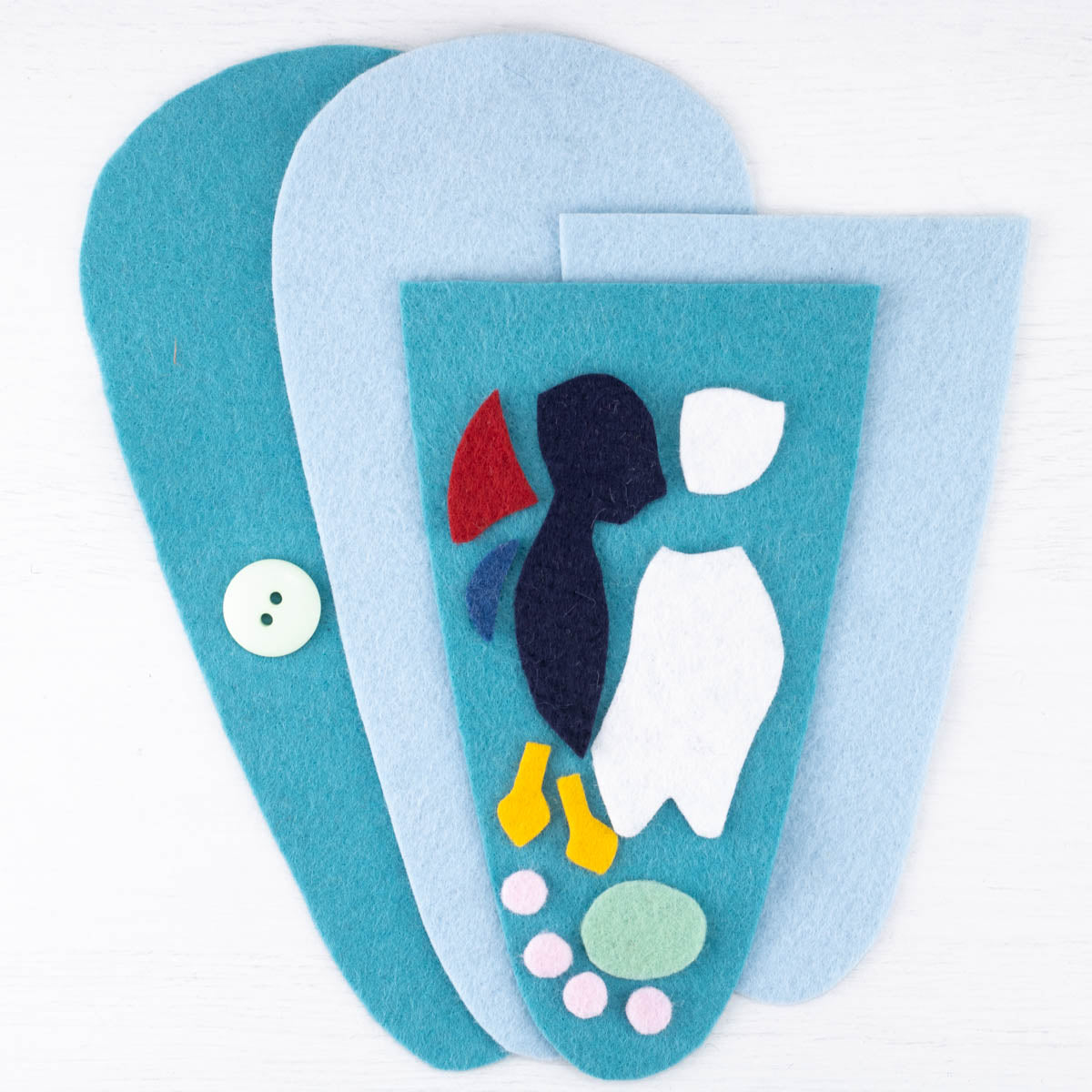 Puffin Needle Book and Scissors Case Sewing Patterns