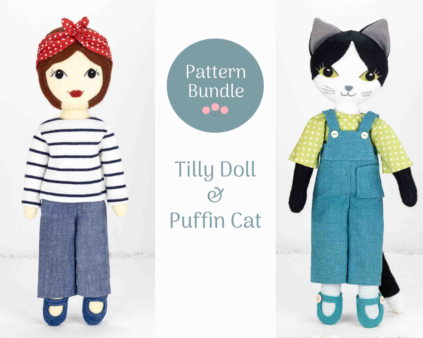 Tilly Doll & Puffin Cat Pattern Bundle