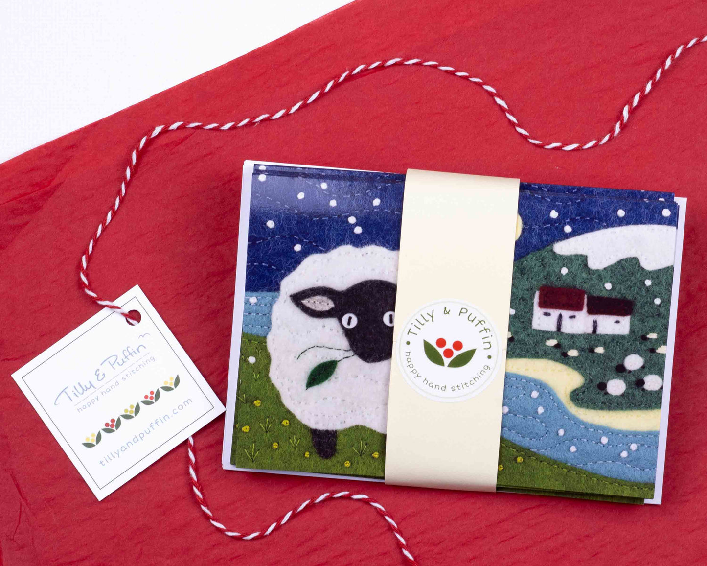 Irish Sheep Christmas Cards