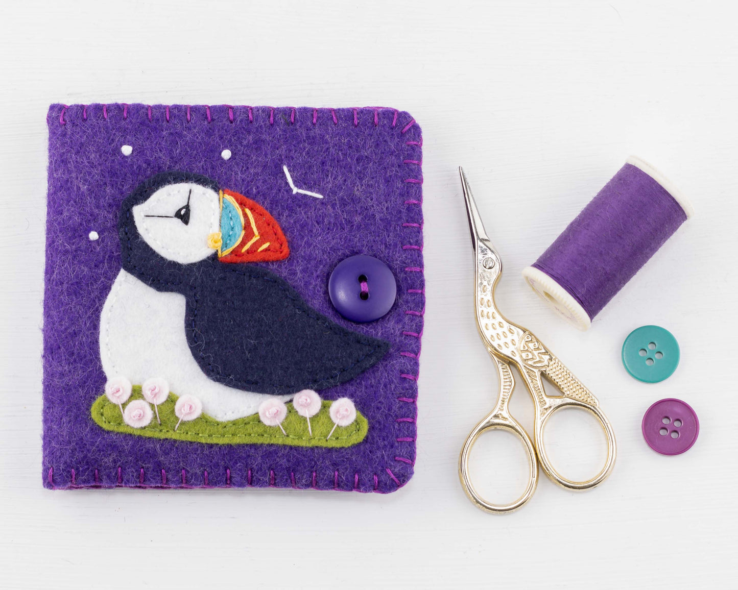 Puffin Needle Case