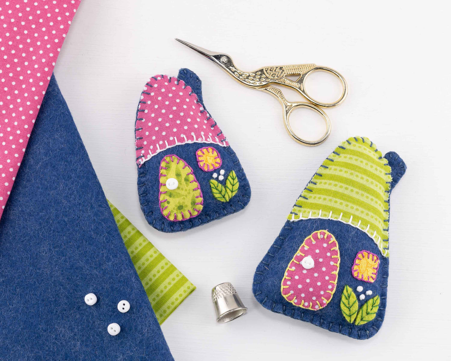 Little Houses PDF Sewing Pattern