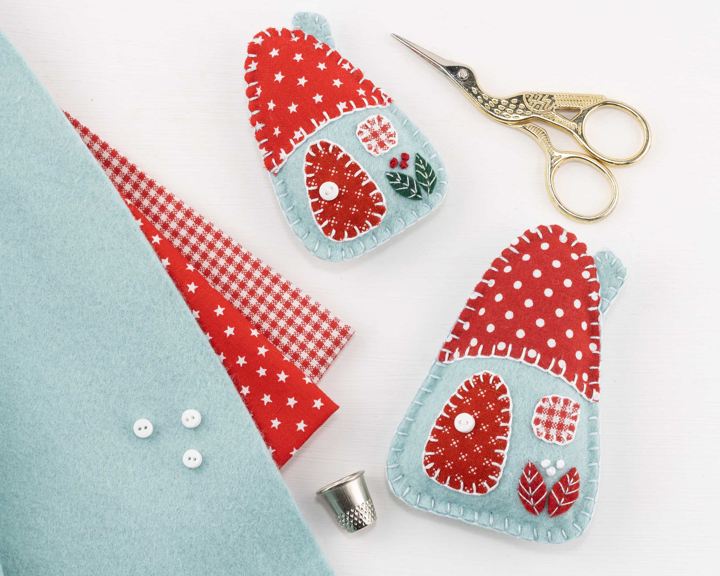 Little Houses PDF Sewing Pattern