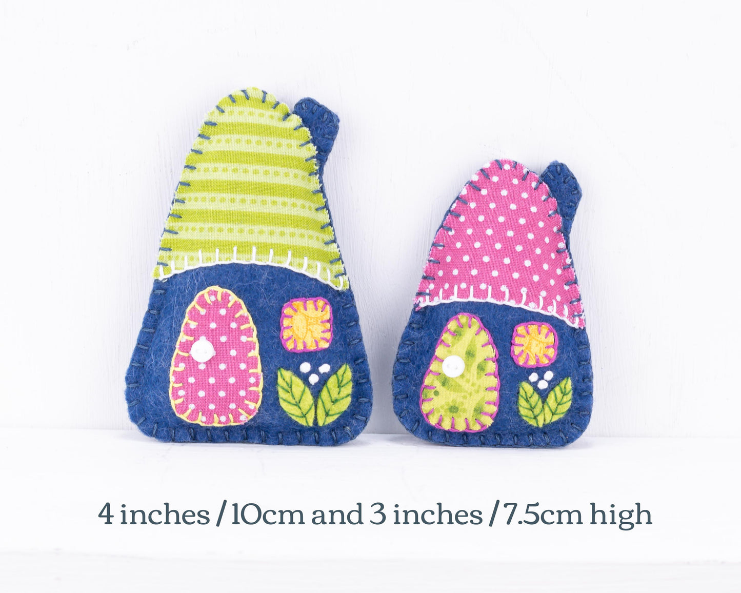 Little Houses PDF Sewing Pattern