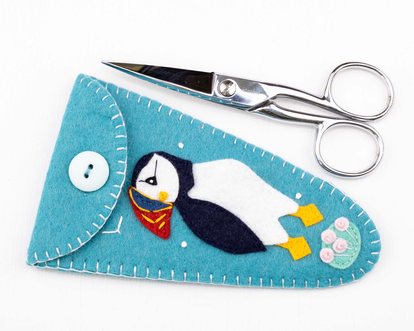 Puffin Scissors Case