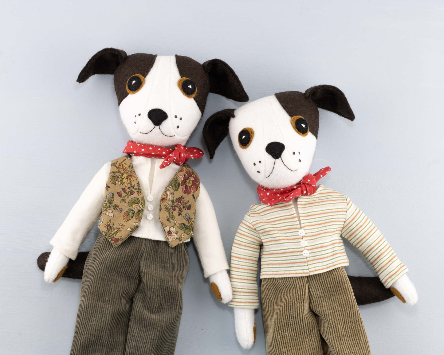 Toby the Dog Soft Toy Sewing Pattern