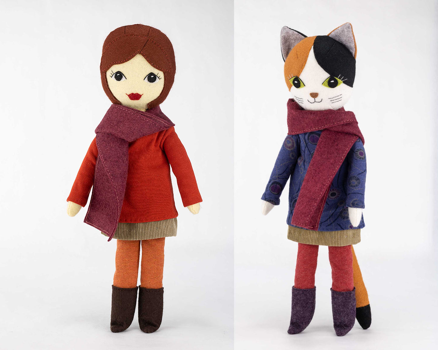 Tilly & Puffin's Autumn Wardrobe Clothes Pattern