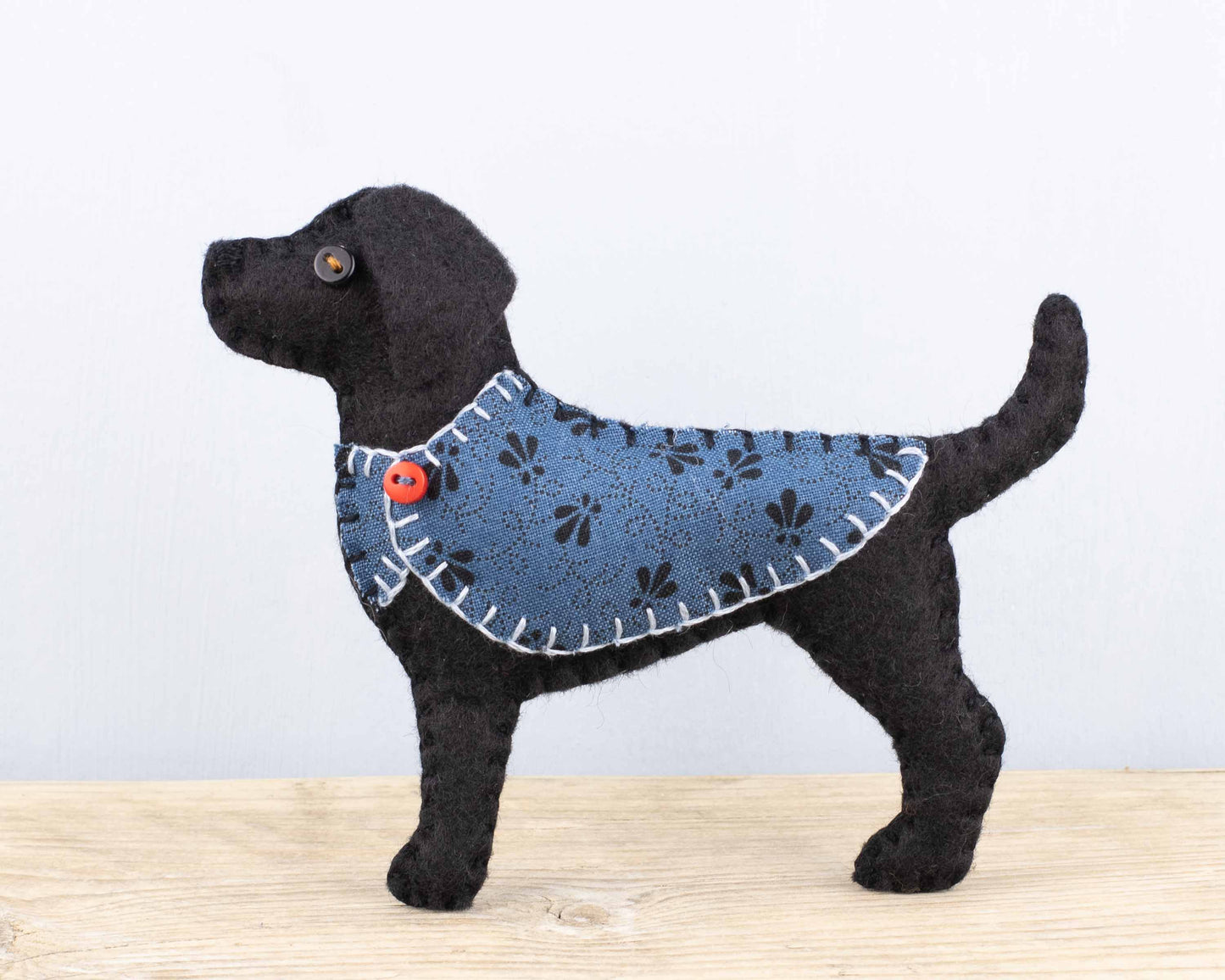 Labrador Felt Ornament Printed Paper Sewing Pattern