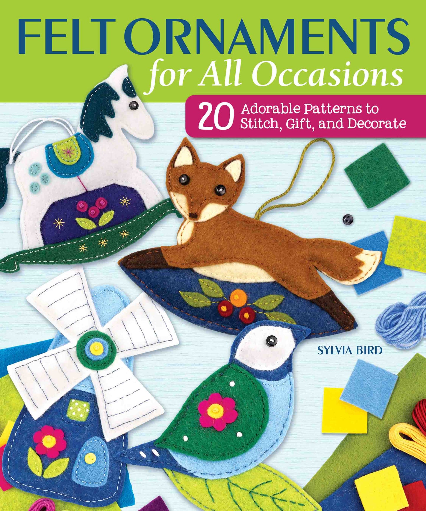 Felt Ornaments Pattern Book