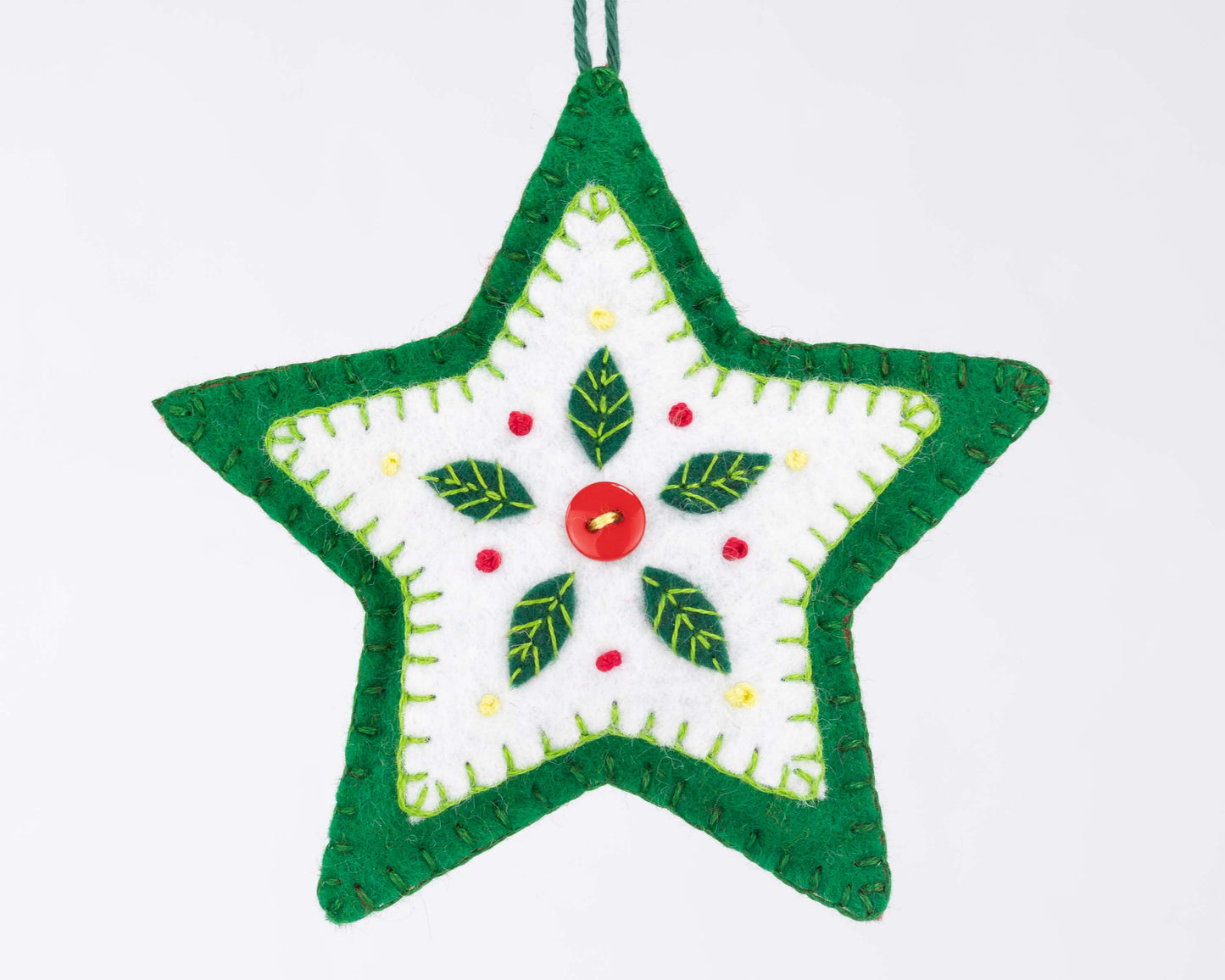 Felt Star Christmas Ornament