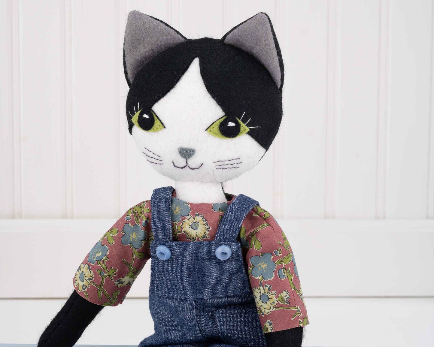 Puffin the Cat Sewing Pattern
