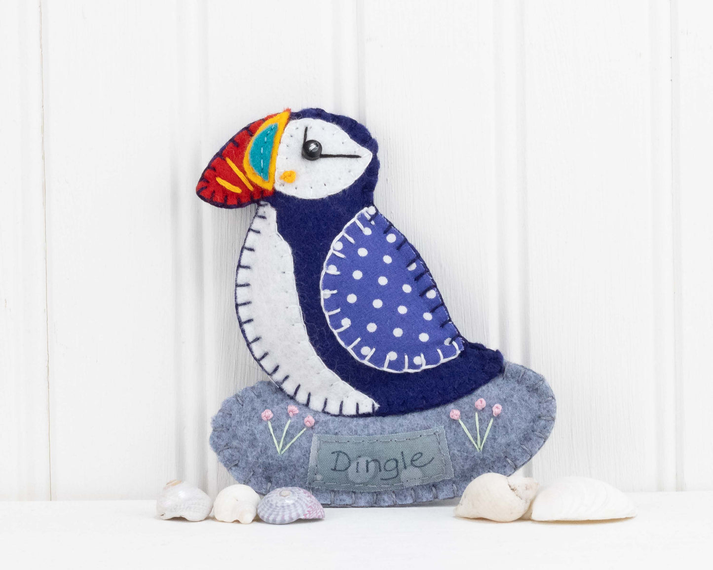 Personalised Puffin Felt Ornament