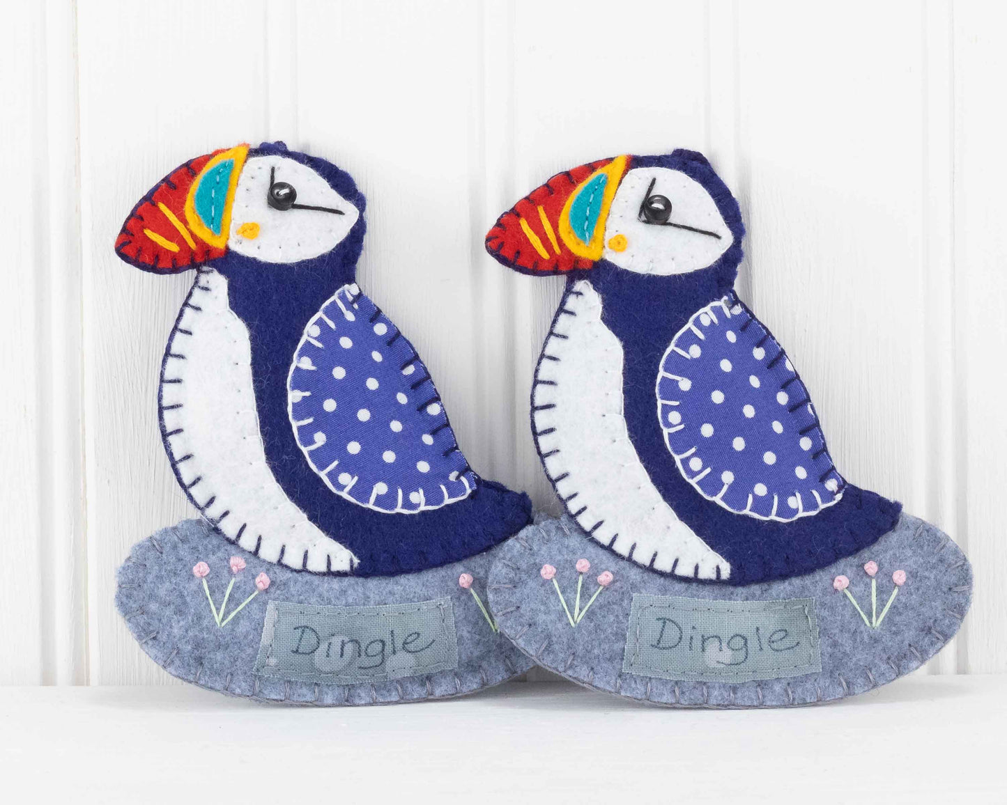 Personalised Puffin Felt Ornament