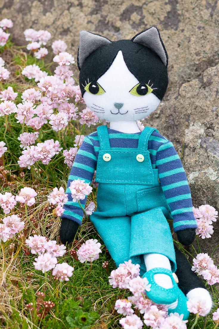 Puffin the Cat Sewing Pattern